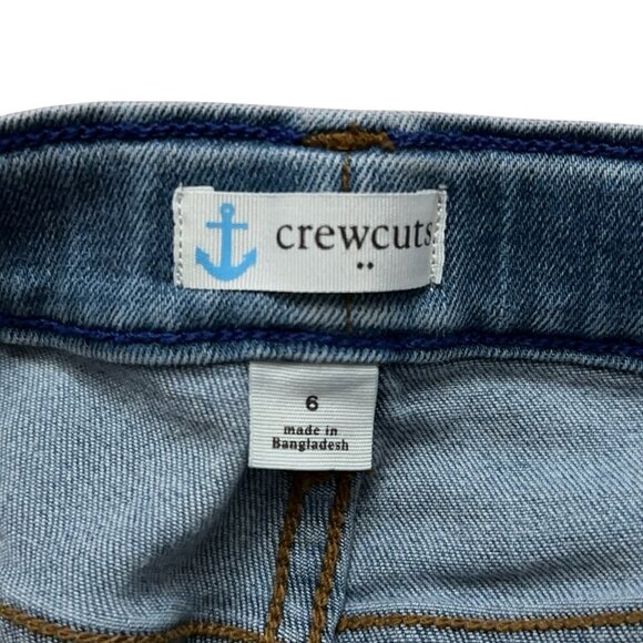 Lot of 2 J.Crew Denim Jeans Boys Size 6 Stretch Adjustable Waist Blue - Picture 4 of 8